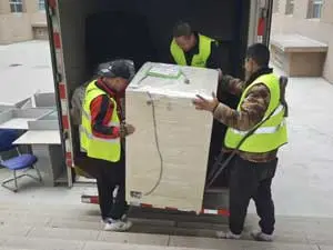 西安合知行 实验室整体搬迁,精密仪器规范转运作业现场